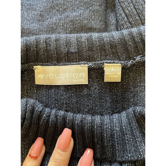 EVOLUTION BY CYRUS Women's Knit Pullover Sweater Size‎ Large - Picture 3 of 10